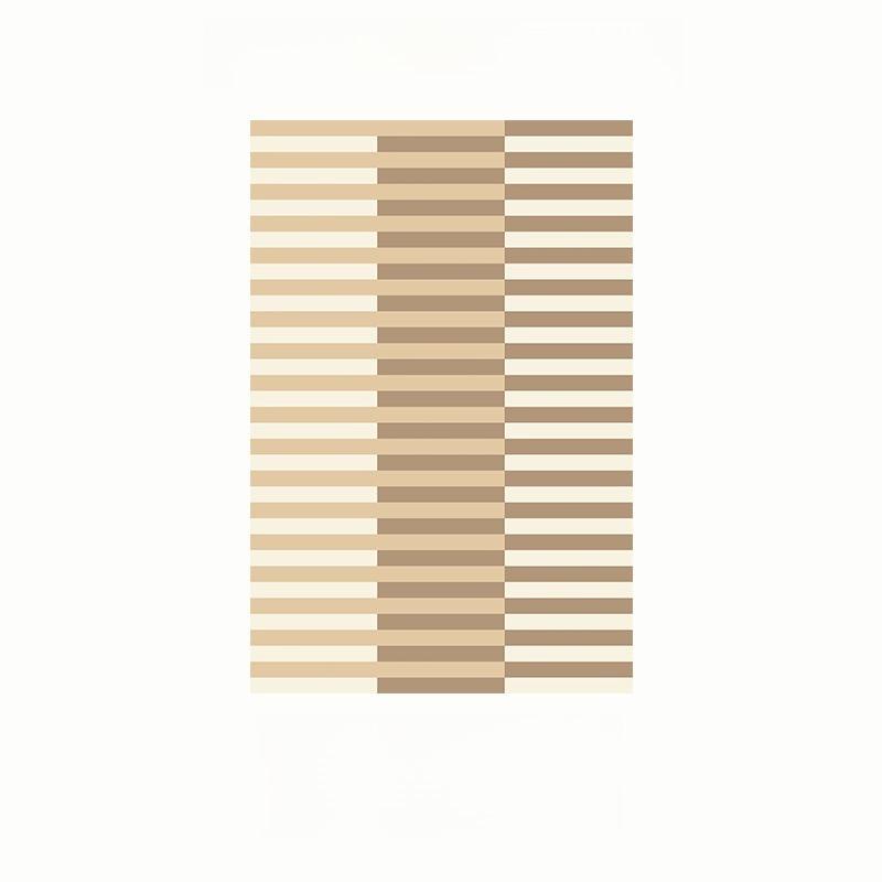 

French Vintage Living Room Carpet Fashion Decoration Home Sofa Antiskid Washable Large Rugs Bedroom Striped Design Soft Foot Mat 60x90cm