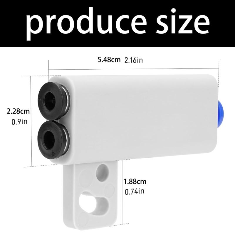 Upgraded Removable PTFE Tube Connectors PTFE Tube Adapter Suitable With X1C X1 P1P P1S P2S H2D H2S H2C 3D Printers