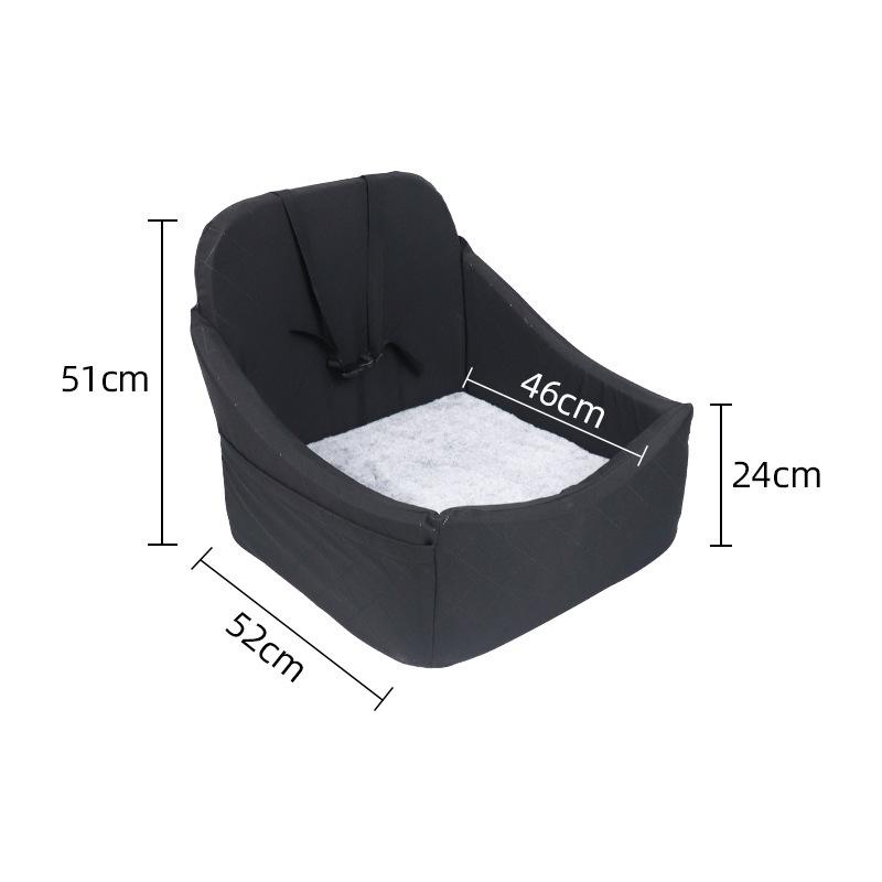 

Автомобильный вольер для домашних животных, автомобильный коврик, коврик для сиденья для выгула собак, зимние и летние, двойные вольеры для передних и задних собак 52*51*24CM