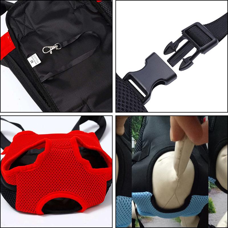 Outdoor-Reise-Hundetragetaschen für kleine Hunde Atmungsaktiver Mesh-Welpen-/Katzen-Rucksack Haustierzubehör Hundeprodukte für Tiere