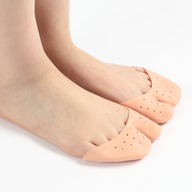 Women's Non-Slip Silicone Ballet Toe Pads - Half Size Forefoot Protectors