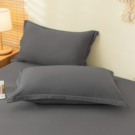 2 ks Povlak na polštář Jednobarevný Povlak na polštář Obálkový styl Potah na polštář pro Domov Ložnice Kanceláře Hotely Koleje