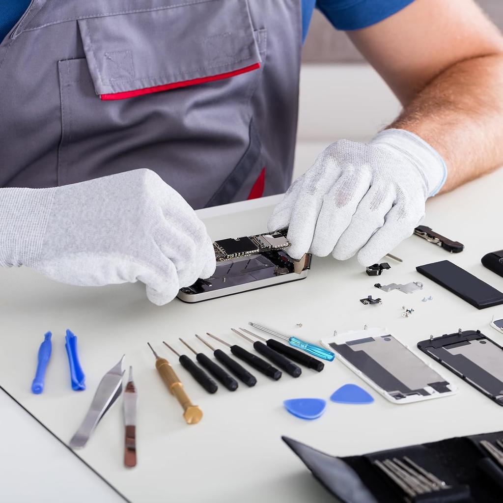 uxcell 4pcs Mini Phillips Screwdriver 3.0mm 98mm Length Micro Precision Cross Head Screw Driver with Non-Slip Handle for Watch Eyeglasses Electronics