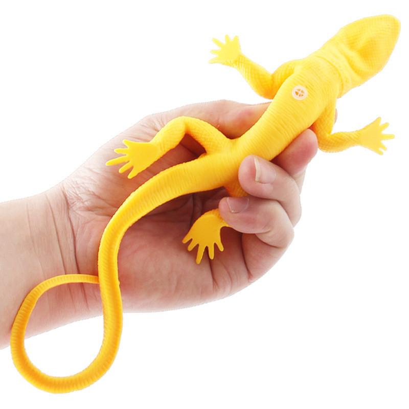Forest Chameleon Lizards Plastic Toy Model For Kids Reptile Fans Gift Decoration