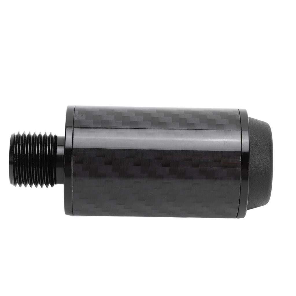 Pool Cue Extension 2 Inch Carbon Fiber Billiard Telescopic Extension Cue with Rubber Plugging for