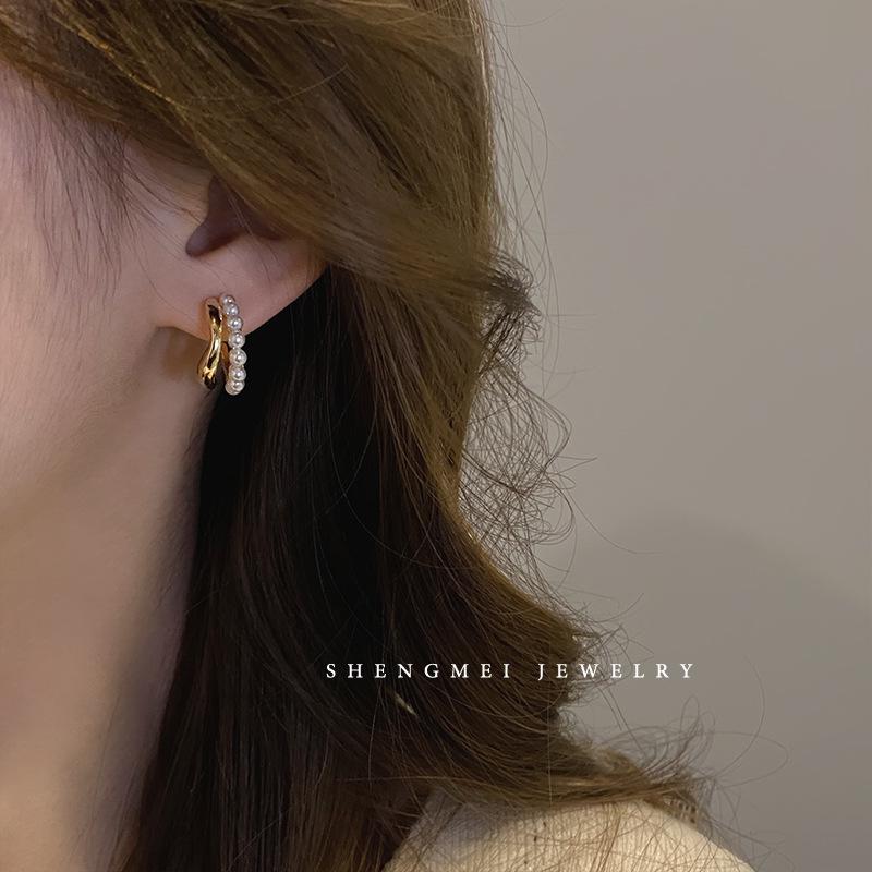 

Крупные ретро серьги из серебра 925 пробы с нишевыми ушными пряжками для женщин