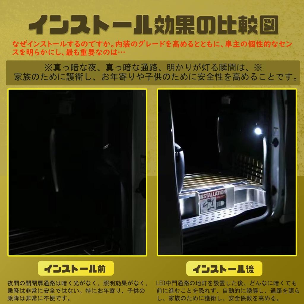 Toyota Alphard Vellfire ALPHARD VELLFIRE 30 Series 2015-2022 LED Welcome Light Kit, LED Footlamp, Interior, Electronics, Custom, 2 Pieces, White02