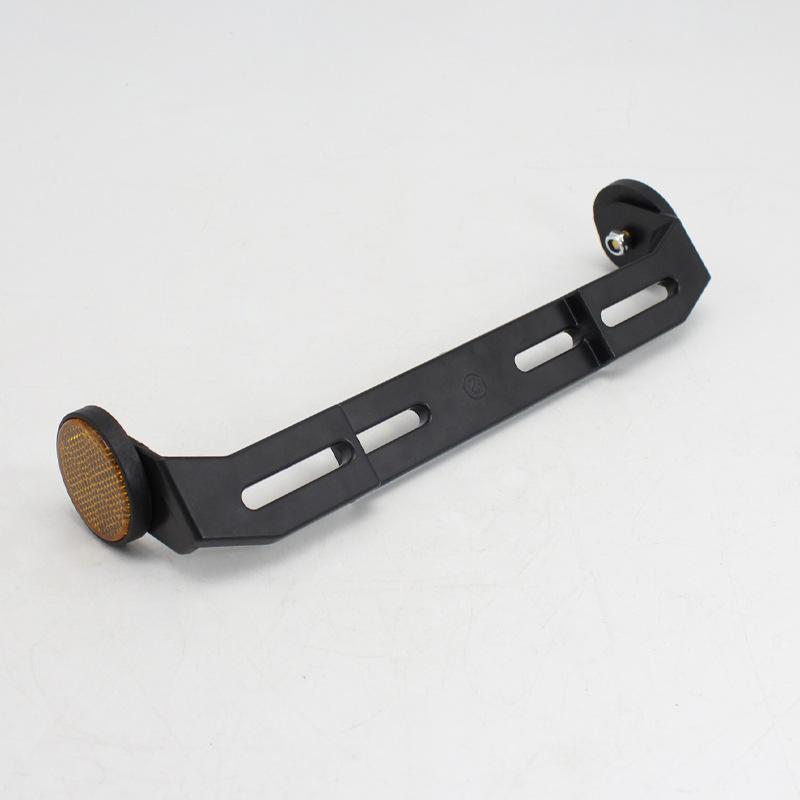 

Round Reflectors Tail Side Reflector License Plate Metal Holder Bracket For Suzuki Model Motorcycle B