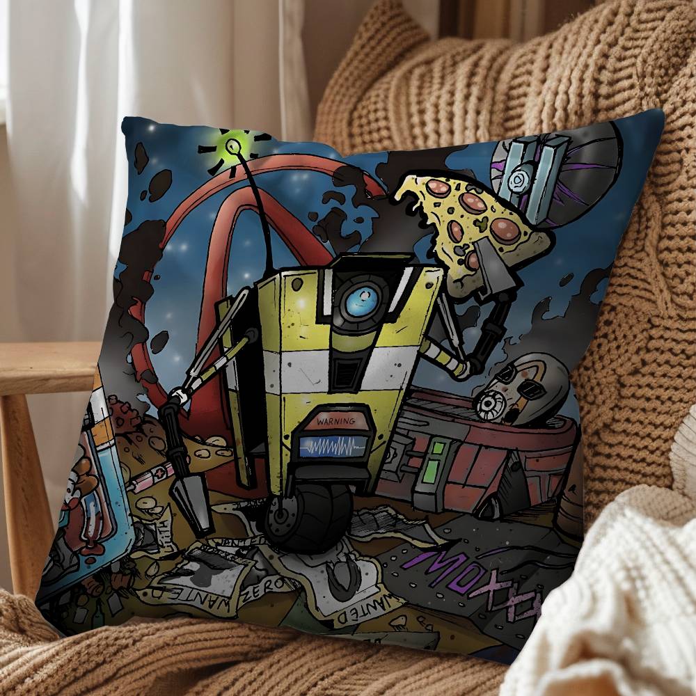 game Rogue Borderlands CSH Pillow Case Pillow Case Living Room Sofa Cushion Cover Suitable For Home Bedroom Room Decoration