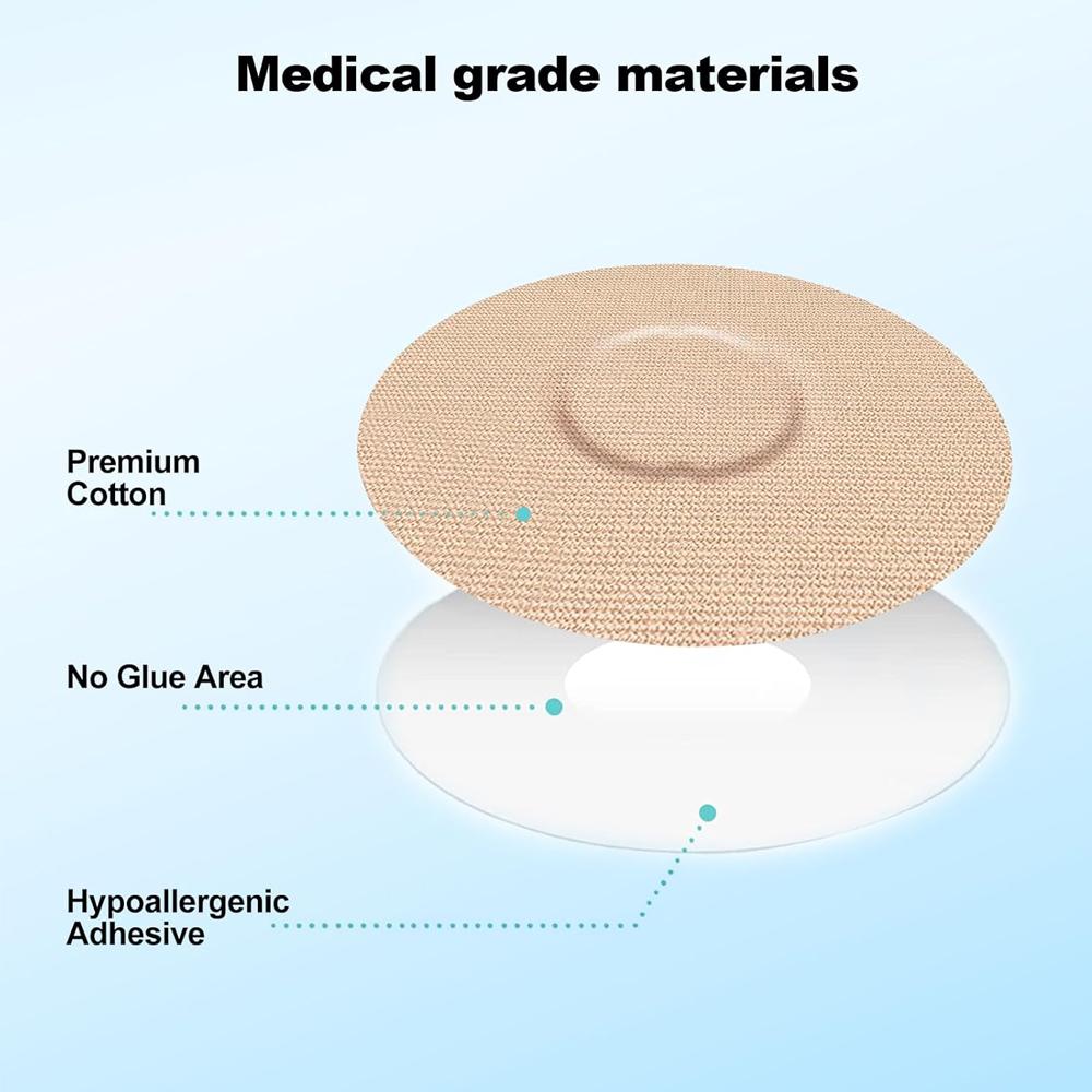 10Pcs Waterproof Cgm Patches Libre 1 2 3 Pro Dexcom Guardian Sensor Covers Sweatproof Adhesive Protectors