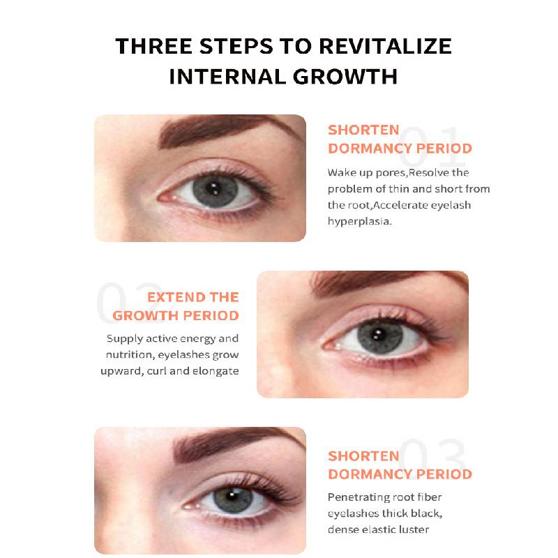 Eyelash Growth Treatments Serum,Eyelash Enhancer Nutrient Thickening and Curling