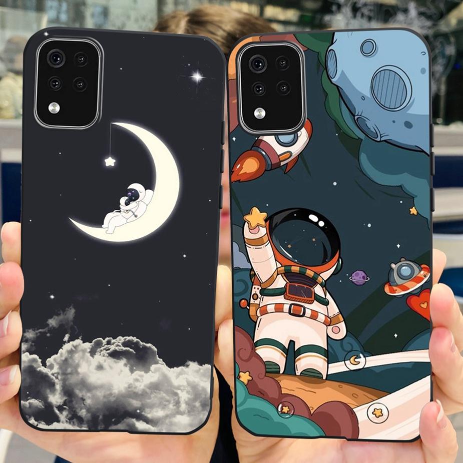 For LG K42 Case LM-K420 LMK420H Cute Fashion Painted Cover Soft Silicone Phone Case For LG K42 K 42 LGK42 Back Cover 6.6'' Coque