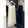 Spring and Summer Gentle Wind Mesh Layer Cake Skirt Girl New Temperament Thin Medium and Long Fluffy Fairy Skirt