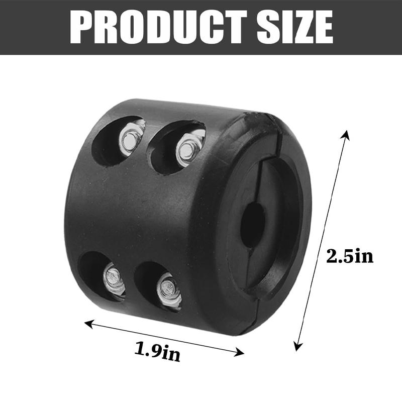 UTV Rubber Winch Cable Hook Stopper Line Saver Winches Compatible with Polaris RZR 900 1000 for Can-am Maverick X3