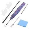 Flute Clarinet Cleaning Brush Set for Trumpet Sax Wind Instrument Accessories Lightweight