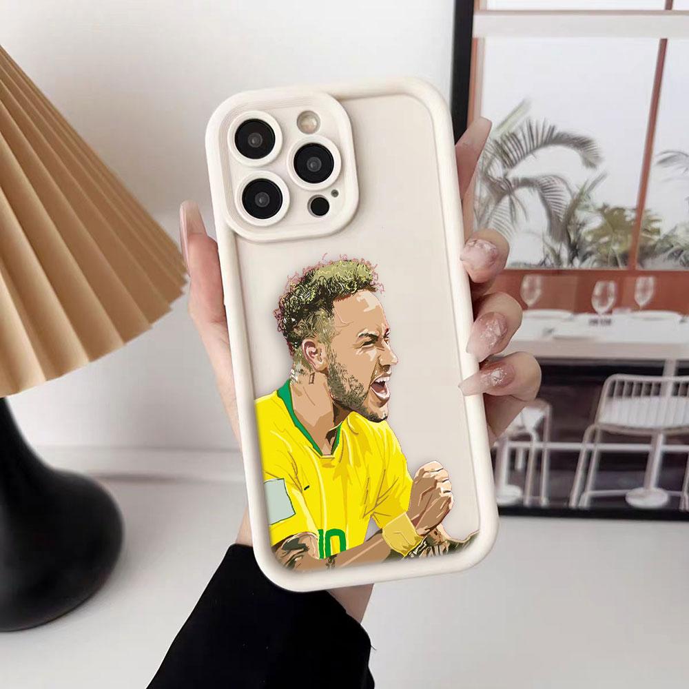 Fotbalová hvězda 10 N-Neymar Pouzdro na telefon pro Xiaomi POCO F8 F7 ULTRA F5 F4 F3 C40 M6 M7 X3 X4 GT X5 X6 X7 TPU Pouzdro DIY Kryt
