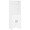 VidaXL Highboard White 69.5x34x180 Cm Engineered Wood 3189949