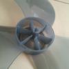 3 Blade Fan Replacement Part 16 Inch with Mounting Nut, ABS Spare Blade Assembly for Household Fan Maintenance and Broken Blade Repair