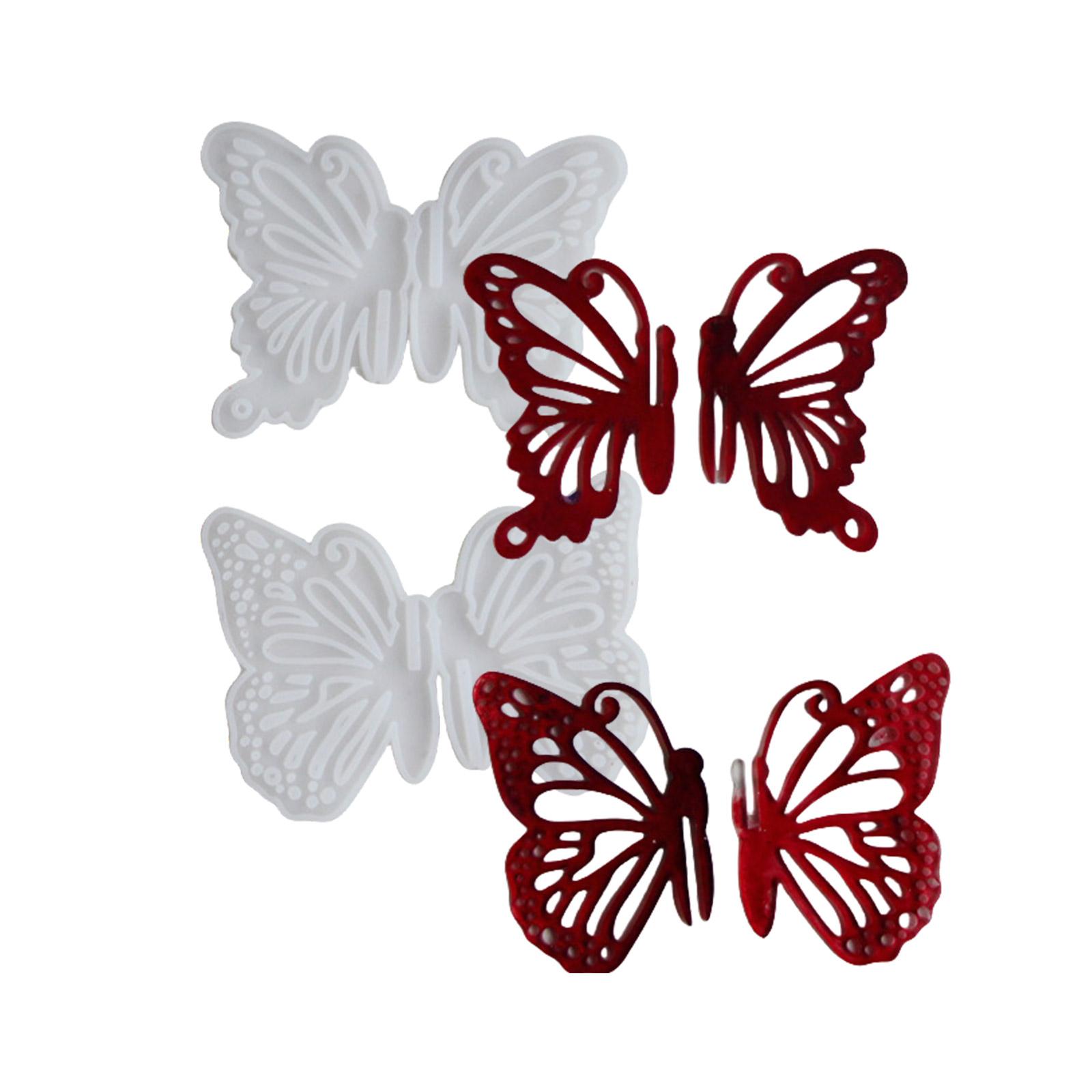 

Easy to Use Silicone Mould Practical Epoxy Resin Mold Butterfly Themed Accessories Mould Jewelry Charm Making Supplies 1