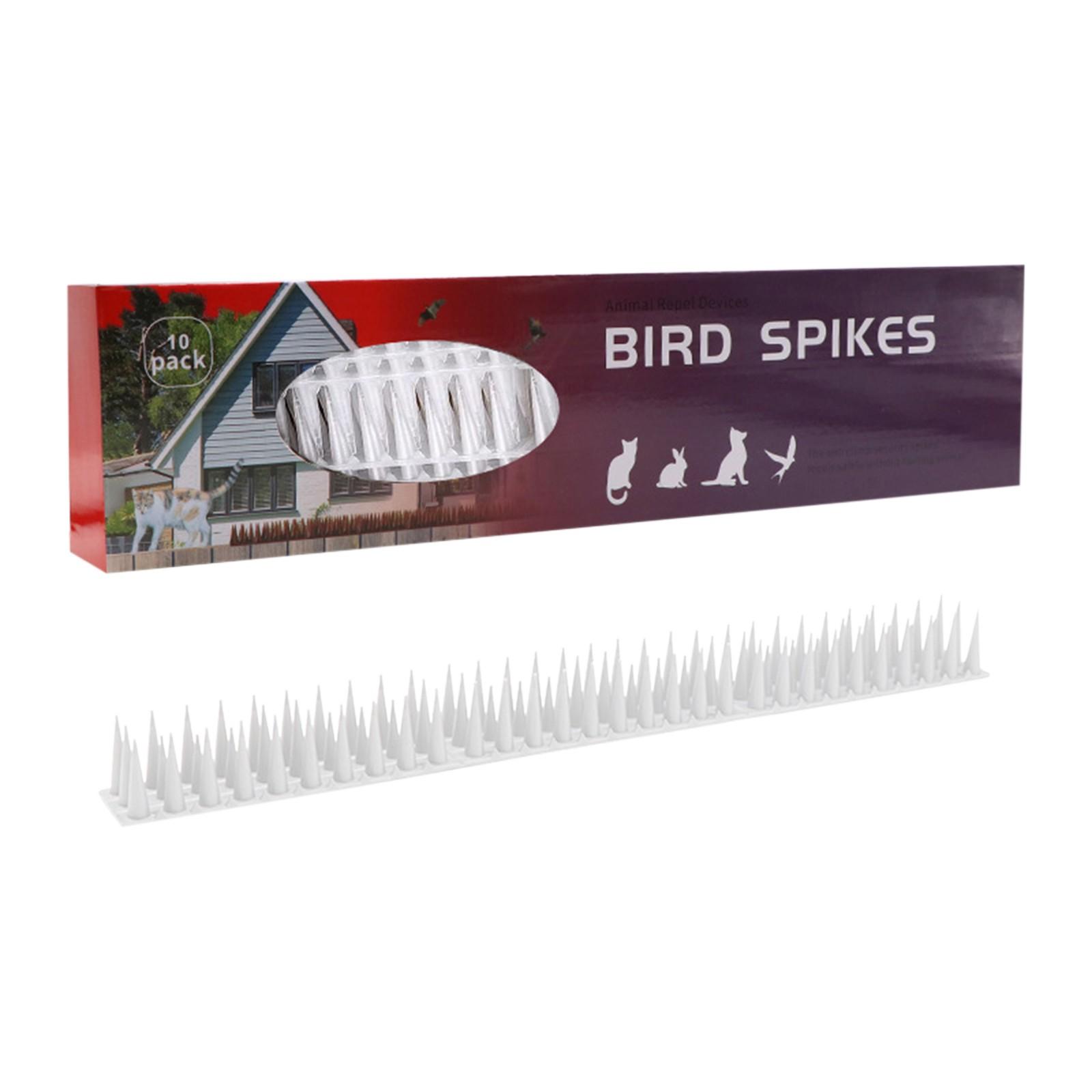

Когти для птиц на открытом воздухе отбивают шипы птиц, предотвращают кражу и удерживают птиц от строительства гнезд. Птичьи гвозди подходят для использования на открытом воздухе, чтобы держаться подальше и прев.