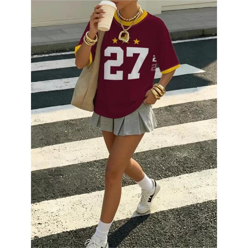 Ladies Casual Short Sleeve T-Shirt