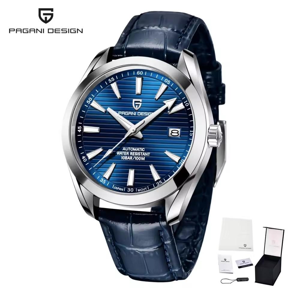 New PAGANI DESIGN 40MM Business Men Mechanical Watch Luxurys Sapphire Glass Automatic Watches 100M Waterproof Watch for Men
