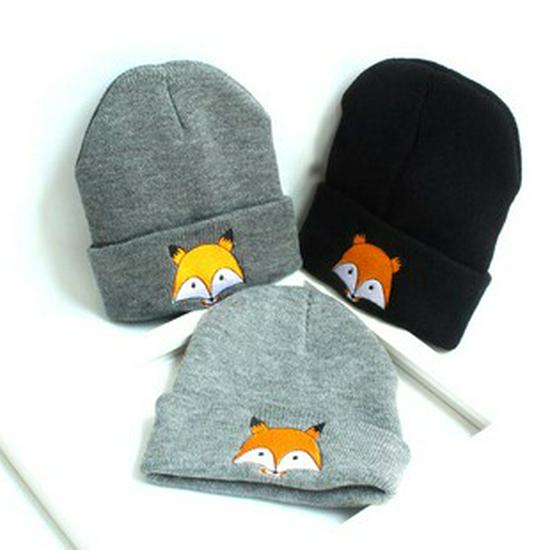 Kinder Cartoon Flieger Ohrenschutz Mütze im koreanischen Stil für Jungen und Mädchen - Warme Herbst-/Winter Lei Feng Mütze