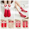 Christmas Socks Ladies Girls Christmas Socks Reindeer Snowflake Socks Xmas Gift for Women