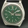 VINTAGE SEIKO EXPO 70 AUTOMATIC 7009A JAPAN MENS GREEN DIAL WATCH A708707-1