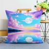 Flower Pastoral Small Fresh Pillowcase Dormitory Decoration Office Living Room Home Pillowcase