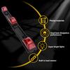 12V 15" 9LED Car Side Marker Signal Lamp Universal Warning Light Indicator Pickup Truck Rear Tail Light Bar Red Bracket Light