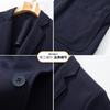 Casual suit set for men in spring, slightly elastic and easy to maintain, elastic knitted casual pants, casual suit two-piece set for men