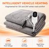 Single Control / Dual Control Car Heated Blanket 12V Heated Blanket Car Heating Mat  Truck Driver