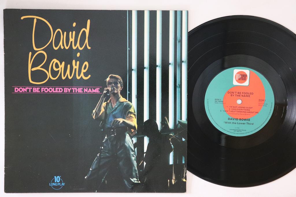 10inch Record DAVID BOWIE - Don't Be Fooled By The Name DOW1 PRT 1981 UK Rock Used