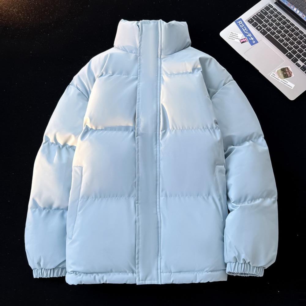 Basic Cotton-padded Clothes Men's Jackets Winter Thickened Warm Cotton-padded Jackets Bread Clothes Winter Cotton-padded Clothes