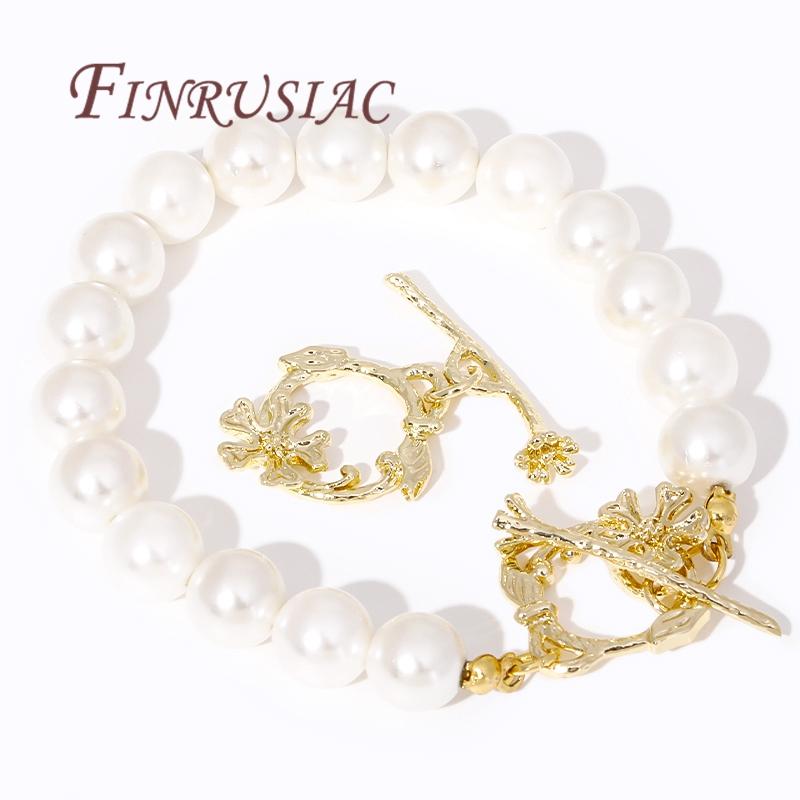 Multi Styles Toggle Clasp For Necklace 18K Gold Plated OT Toggle Clasp For Jewelry Making Findings DIY Bracelets Accessories