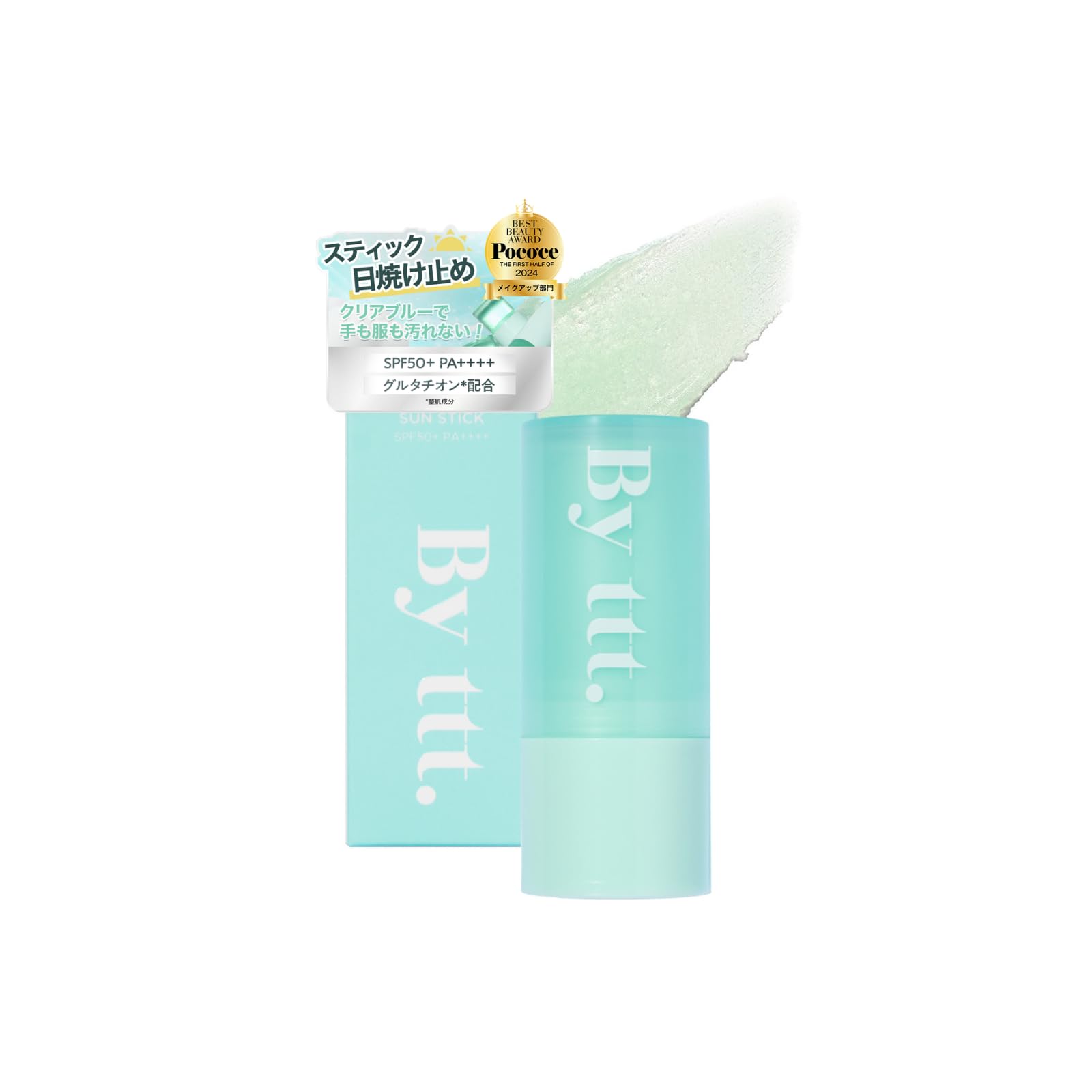 

от Tsubasa By Clear Sun Stick 20г Солнцезащитный Пластырь Протестирован на Чувствительной Без Разводов Защита от УФ [Произведено Honda] ttt. SPF50+ PA++++ Стикер, Кожа,
