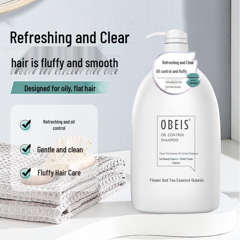 Obers Flower Tea Anti-Dandruff Oil Control Shampoo