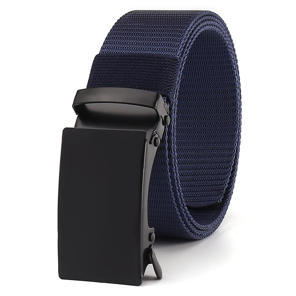Canvas Belt Male Youth Student Automatic Buckle Casual Men'S Belt Nylon Braided Belt