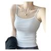 Langsha Women's Slim Fit Small Strap Vest Summer 2026 New Sleeveless Backless Outerwear Base Shirt