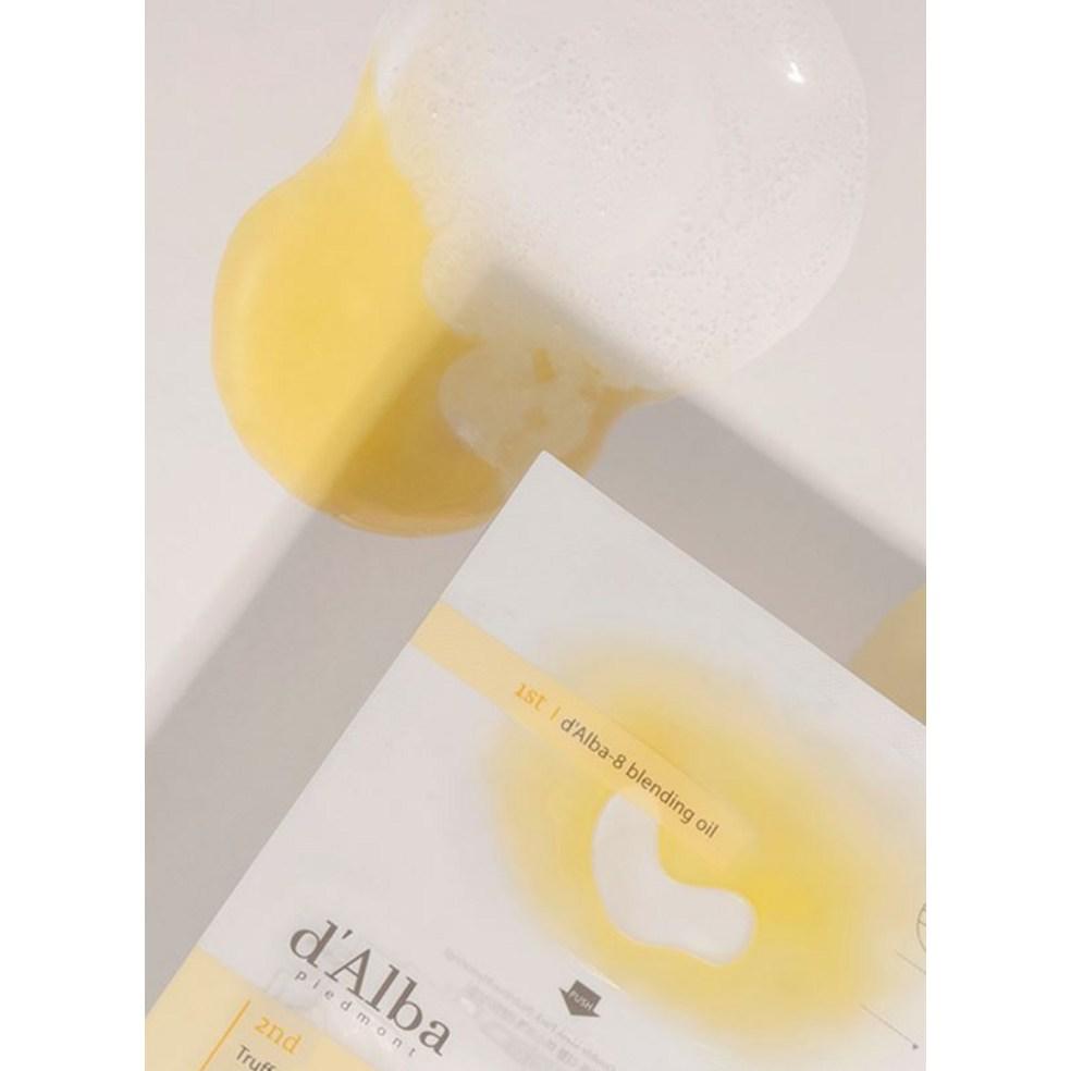 D’Alba White Truffle Double Mask Pack [Odżywczy / Nawilżający] 2 OPAKOWANIA(8 arkuszy)