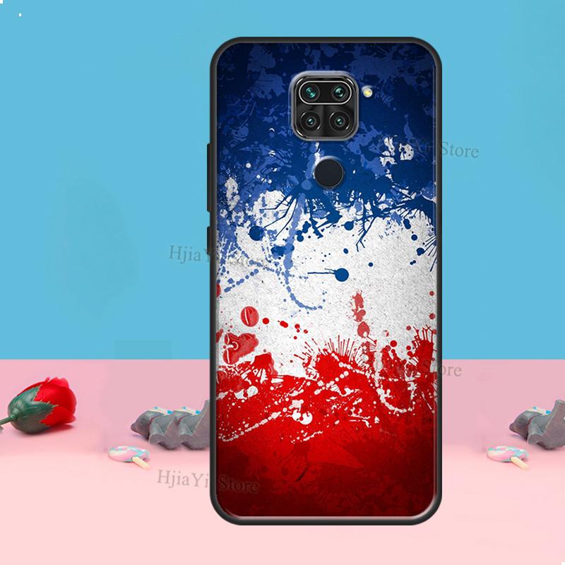 France National Flag Case For Redmi Note 8 9 10 11 12 Pro Plus 10S 11S 12S Cover For Redmi 9C 10A 10C 12C Coque