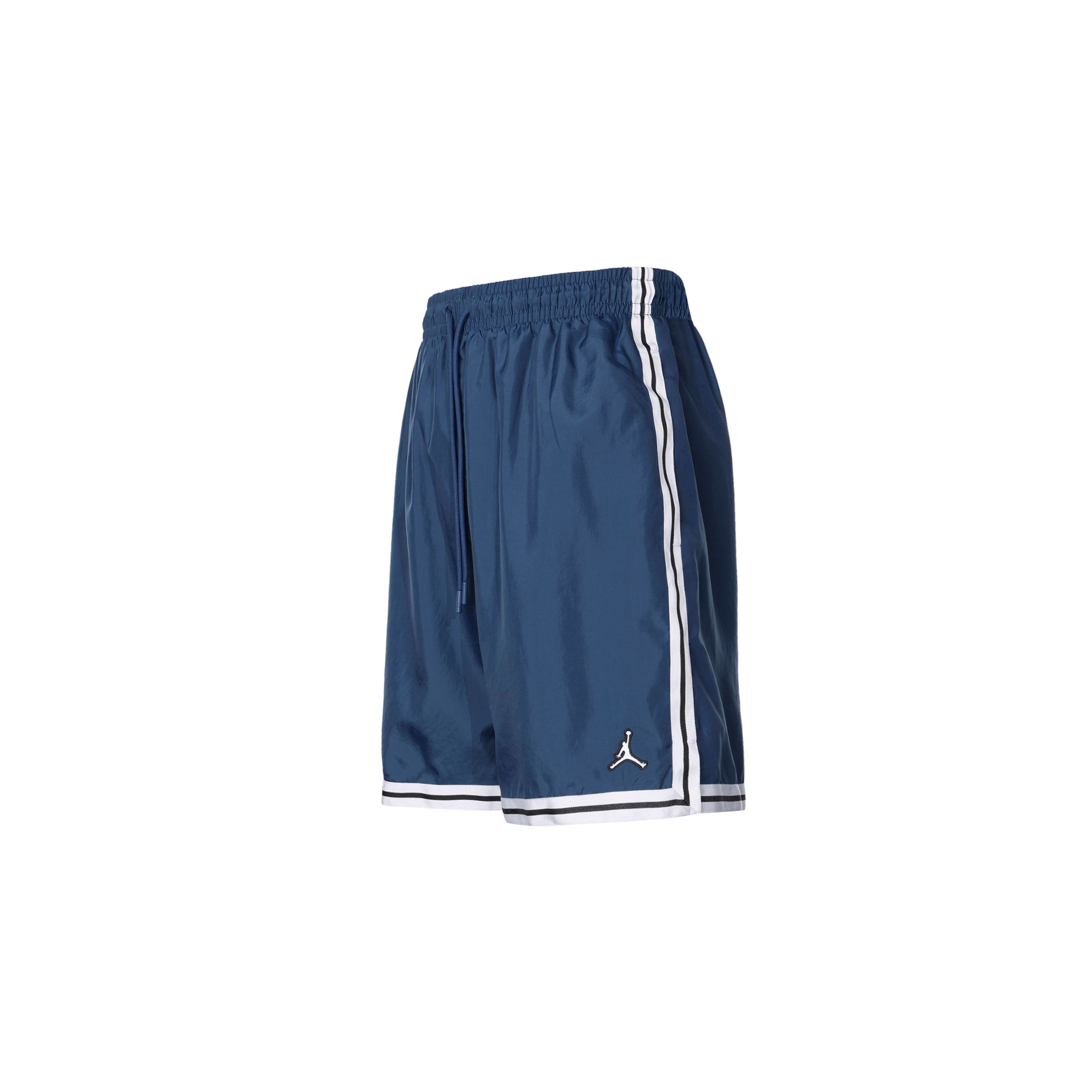 

Jordan SS22 Спорт Бег Фитнес Полосатые прямые шорты на шнурке Мужские брюки Синие DQ7355-493 S