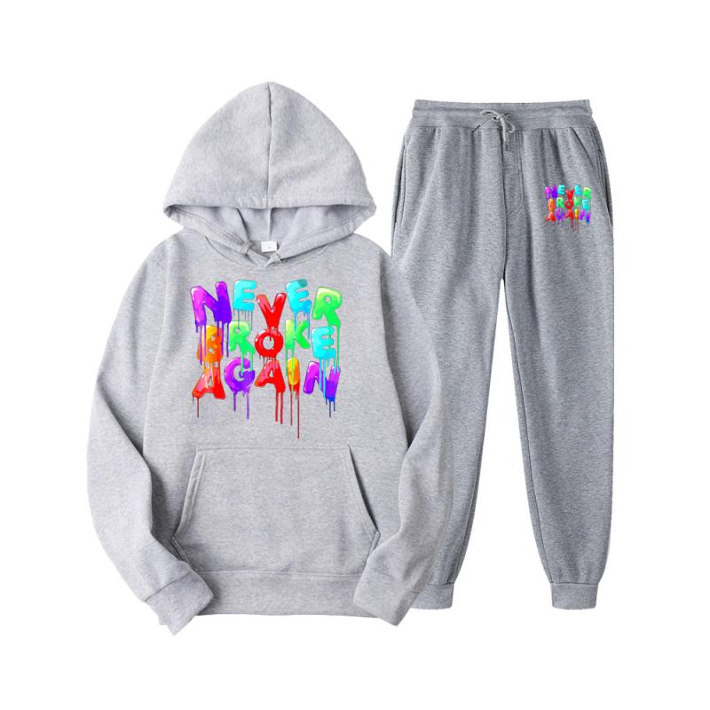 

Рэпер YoungBoy Never Broke Again, толстовки, костюм, мужская толстовка в стиле Харадзюку, женская уличная одежда, корейский комплект пуловера с капюшоном 5XL