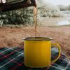 Mug Cup Enamel Coffee Camping Mugs Cups Tea Metal Drinking Vintage Iron Water Tin Travel Camp Campfire Hot Enamelware Tumbler