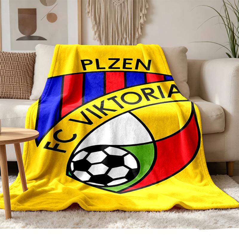 FC Viktoria Purchin Soft and Comfortable Flannel Suitable for Sofas Living Rooms Outdoor Camping Travel and Also Makes a Great Anniversary Gift