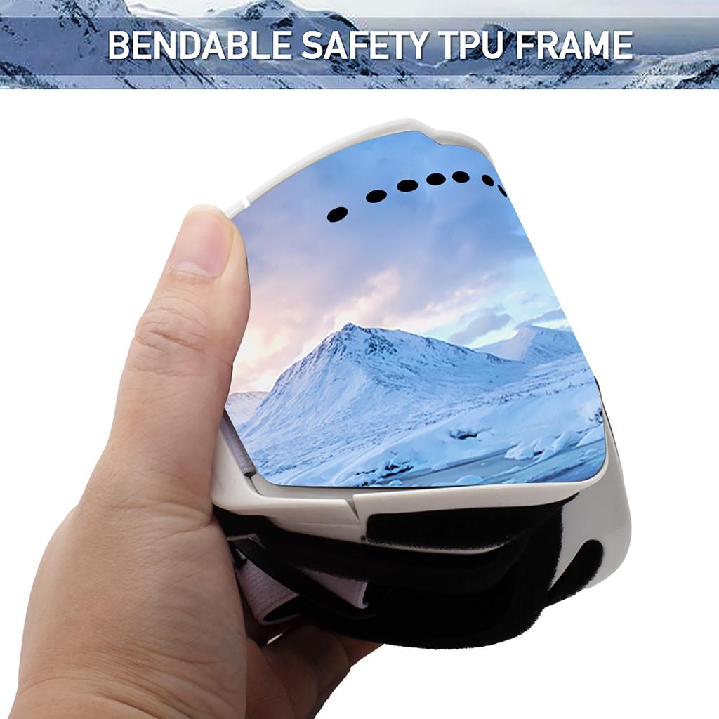 Maxjuli Ski Goggles Sport Uv Protection Anti-Fog Winter Snowboard Snow Goggles For Men Women Youth Goggles M2