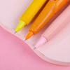 10pcs 0.5mm Cute Pen Pinched and Neutral Pen Student School Supplies Cartoon Creative Stationery Soft Neutral Pen