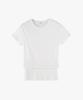 MONGDOL 2-Way Button Layered Round Neck Knit White Mdkt133White