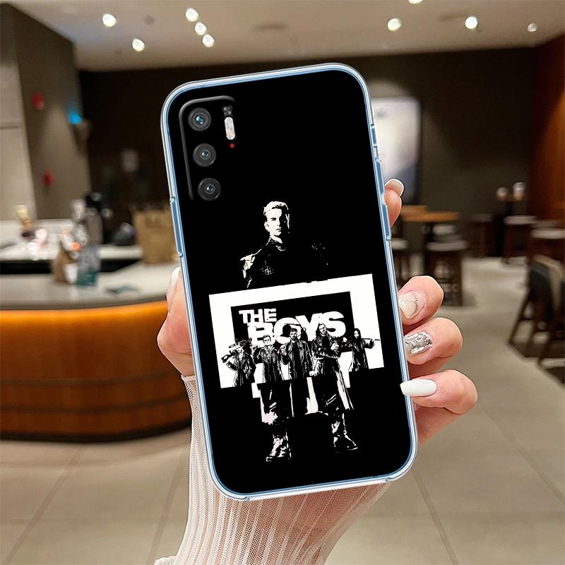 RE9 The Boys Transparent Phone Case for Samsung Galaxy A04 A04S A14 A23 A34 A54 M23 M33 M52 M53